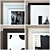 Title: IKEA Frames Wall Composition 3D model small image 3