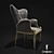 Luxurious YSL Chair: Exquisite Style 3D model small image 2