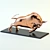  Majestic Bull Sculpture 3D model small image 1