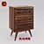 Modish Retro Chest 3D model small image 1