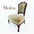 Medea Deluxe Chair 3D model small image 1
