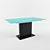 Signal Rosario Wooden Table 3D model small image 1