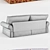 Elegant Silver Age - RoyBosh Sofa 3D model small image 3