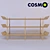 Bentwood Double Rack - Stylish Storage Solution 3D model small image 2