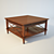 TOSATO DESIDERI Square Coffee Table 3D model small image 1