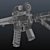 Custom AR-15: Precision Weapon Bundle 3D model small image 3