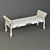 Elegant Silvano Grifoni Bench: Irenze Collection 3D model small image 1