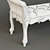 Elegant Silvano Grifoni Bench: Irenze Collection 3D model small image 2