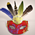 Festive New Year Mask 3D model small image 1