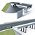 Dual Support Motor-Road Bridge 3D model small image 1