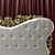 Boiserie BG-800-815: Elegant Bed Headboard 3D model small image 2