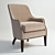 Elegant Century Vale Chair - 11-759 3D model small image 1