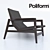 Poliform Ipanema Leather Chair 3D model small image 1
