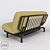 Convertible Sofa Bed-Chair FUTUM 3D model small image 2