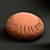 Comfy Ottoman Pillow 3D model small image 1