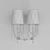 Elegant Archos IPE Cavalli Wall Sconce 3D model small image 3