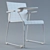 Sleek ICF Stick Chair: Perfect for Conference Rooms 3D model small image 3