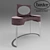 Modern Baxter Yves Dressing Table 3D model small image 1