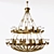 Classic Style 3m Diameter Chandelier 3D model small image 1