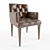 Luxury Armchair: Nelly Giulio Marelli 3D model small image 1