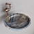 Sleek Ceramic Washbasins 3D model small image 1