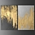 Luxury 3D Wall Panel: Custom-made Plywood Art 3D model small image 1