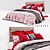 Winter Wonderland Toile Bedding 3D model small image 1