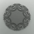 Classic Carved Round Mirror - Elegant Home Decor (50 characters) 3D model small image 2