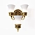 Classic Style Sconce - H 800mm, B 580mm 3D model small image 1