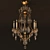 Timeless Elegance Chandelier 3D model small image 1