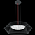 Elegant EGLO LED Chandelier 3D model small image 1