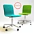 Sleek and Stylish: Magis Soho Office Chair 3D model small image 1