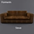 Formerin Steve: Sleek and Stylish Sofa 3D model small image 3