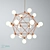 Modern Zed Ceiling Lamp 3D model small image 1