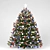 Festive Evergreen Christmas Tree 3D model small image 1