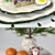  Festive "New Year" Salad Set 3D model small image 2
