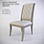 Elegant Bernhardt Marquesa Chair 3D model small image 1