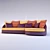 Comfort Plus Sofa 3D model small image 2