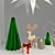 Festive Window Deco 3D model small image 2