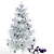 Snowy Dreams: White Artificial Christmas Tree 3D model small image 1