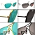 Stylish Aviator Sunglasses by Ray Ban 3D model small image 1