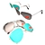 Stylish Aviator Sunglasses by Ray Ban 3D model small image 2