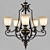 Feiss KELHAM HALL Chandelier 3D model small image 1