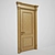 Classic 1010mm Entry Door 3D model small image 2