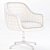 Sleek Bumper Conference Chair 3D model small image 2