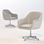 Sleek Bumper Conference Chair 3D model small image 3