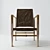 Safari Chair: Classic Design by Carl Hansen 3D model small image 1