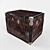 Vintage Treasure Chest 3D model small image 1