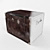 Vintage Treasure Chest 3D model small image 3