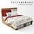 Cozy Winter Cardinal Bedding Set 3D model small image 1